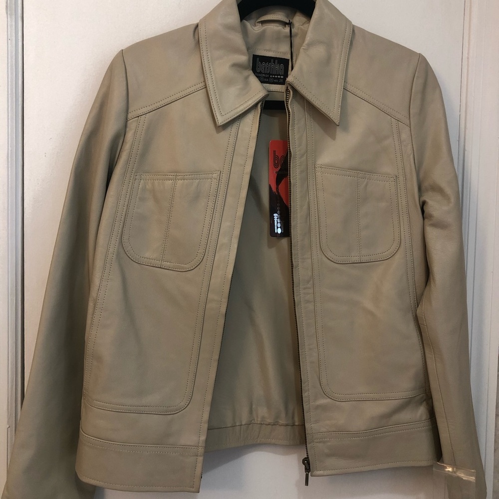 Leather jacket